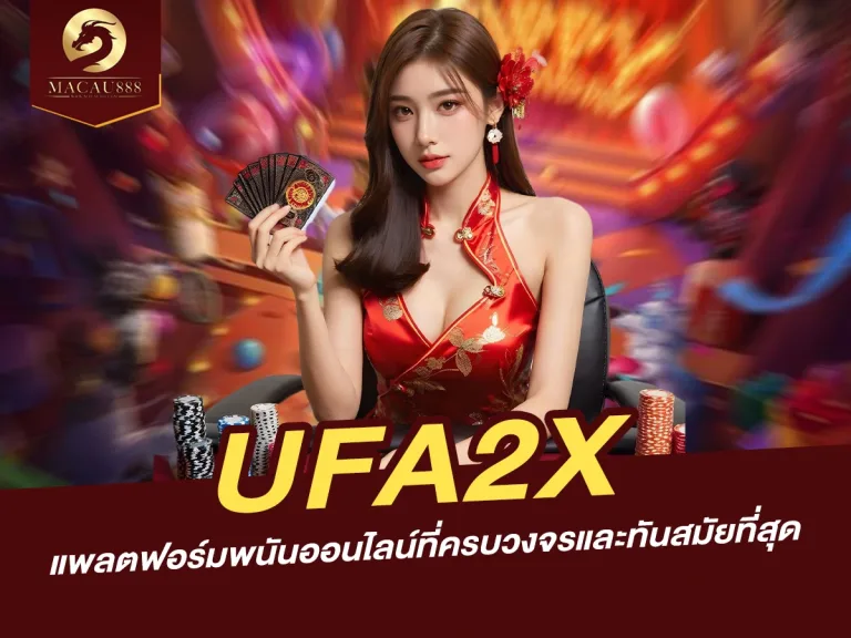 Read more about the article ufa2x: แพลตฟอร์มพนันออนไลน์ที่ครบวงจรและทันสมัยที่สุด